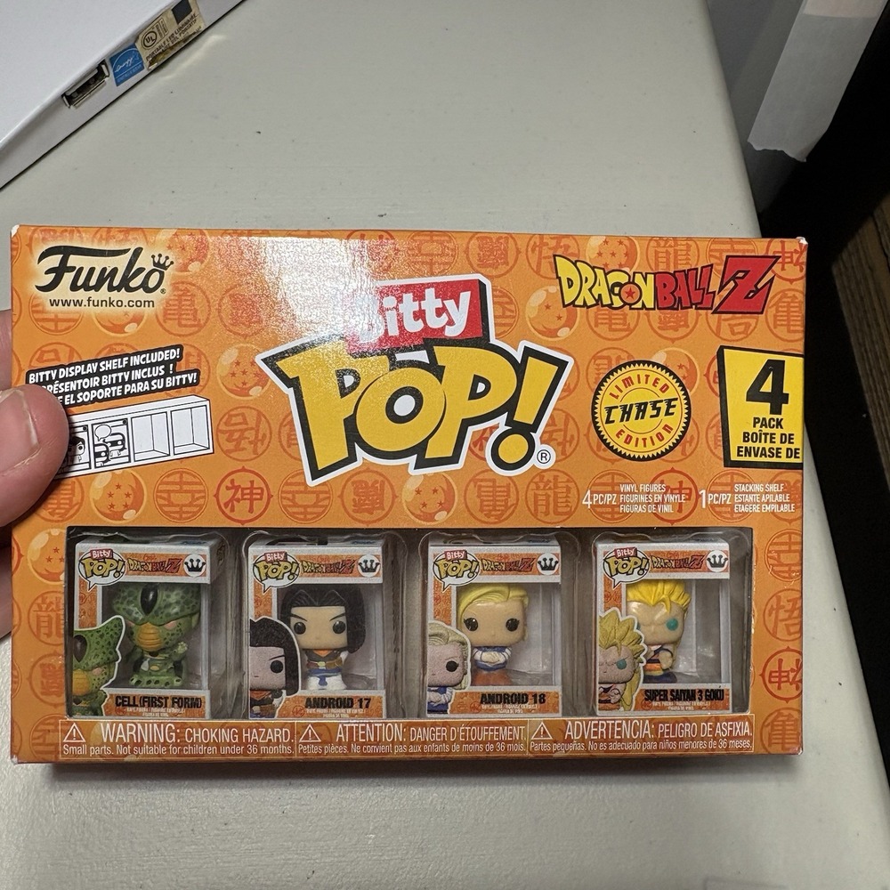 New In Box Funko DragonBallZ Bitty Pop-Limited CHASE Edition